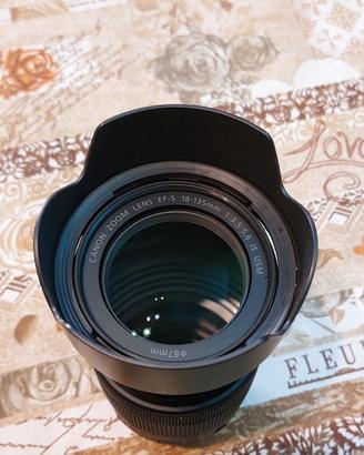 obiettivo canon 18 135 mm efs is usm