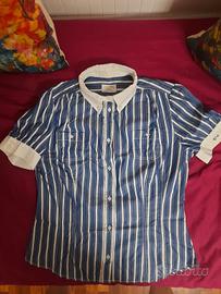 Camicia da donna Paul & Shark Rigata nuova mai usa