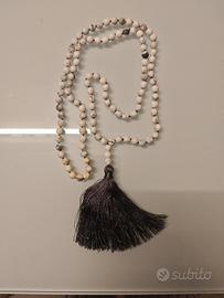 Collana mala in pietra naturale 