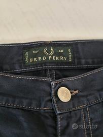 Pantaloni Fred Perry  blu scuro