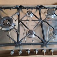 piano cottura Smeg a gas 5 fuochi