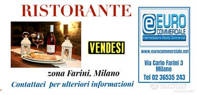 002/25 RISTORANTE di mq 180 in zona Farini
