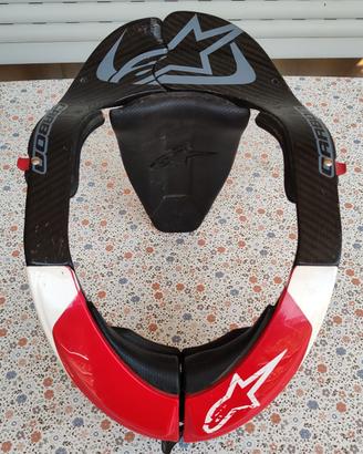 collare Alpinestars BNS carbonio protettore collo