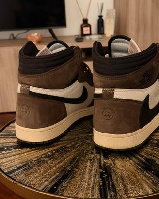 Nike Air Jordan 1 High Travis Scott Mocha TG 45