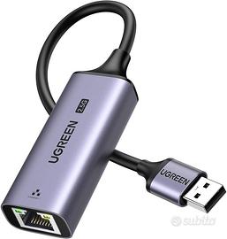 UGREEN 2.5G Adattatore Ethernet USB 3.0 a RJ45