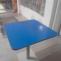 Tavolino quadrato da bar/ludoteca/spazi commercial