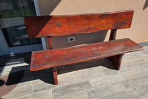 Tavolo e panchine da esterno
