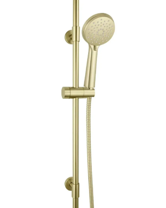 Set saliscendi doccia 66 cm Young inox oro opaco