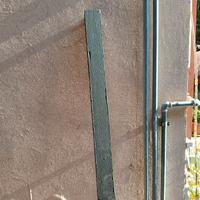 Pali in legno quadrati impermeabilizzati 