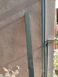 Pali in legno quadrati impermeabilizzati 