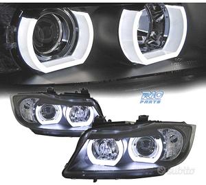 FARI XENON BMW E90 E91 05-08 ANGEL EYES A LED 3D N
