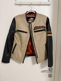Giacca di pelle biker Harley Davidson
