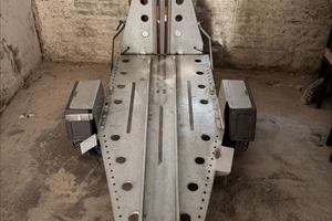 Carrello rimorchio porta moto