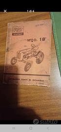 catalogo parti ricambio fiat  18 la piccola 