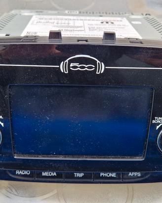 Radio Fiat 500 u connect
