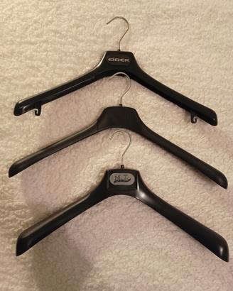 5 Grucce appendiabiti nere