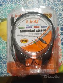 Cuffie stereo con microfono 