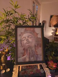 Buddha Femminile 33x43 cm