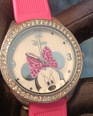orologio Disney Minnie rosa funzionante 