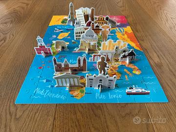 Italia da Scoprire - Headu - Puzzle 108 pezzi - 3D