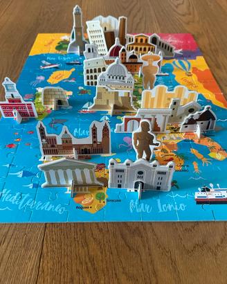 Italia da Scoprire - Headu - Puzzle 108 pezzi - 3D