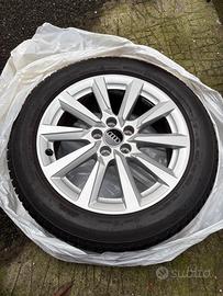 Set cerchi AUDI + gomme invernali Bridgestone 16"
