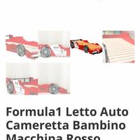 Accessori per cameretta bimbi F1 Ferrari
