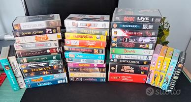 Lotto VHS originali –oltre 30 film cult e classici