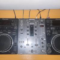 DJM400+CDJ350