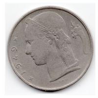 Monete pre euro Belgio  5 Fr 1949