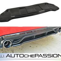 Estrattore posteriore liscio per Peugeot 308 II GT