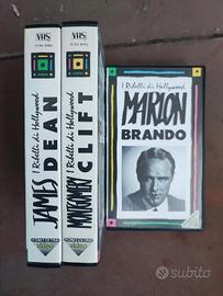 3 Videocassette VHS di film i ribelli di Hollywood