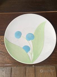 Piatto ceramica Galvani Pordenone anni 30