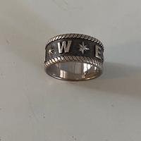 Anello argento zancan