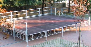 palco modulare 8x4