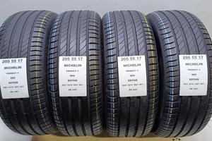 4 GOMME 205 55 17 MICHELIN RIF3497