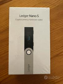 Ledger Nano S nuovo, sigillato, mai aperto