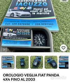 OROLOGIO VEGLIA BORLETTI FIAT PANDA 4X4