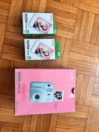 Fujifilm Instax Mini 12 verde + 2 pellicola