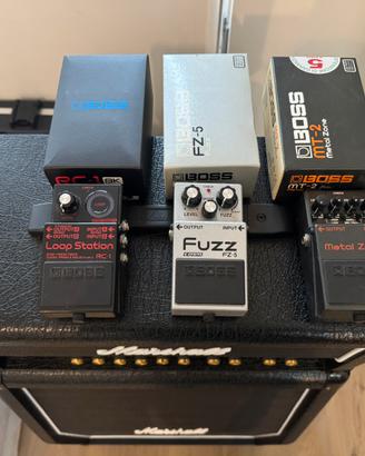 Effetti a pedale Boss rc1-bk, fz-5, mt-2