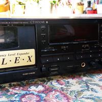 Pioneer Stereo Double Cassette Deck CT-W504R