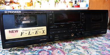 Pioneer Stereo Double Cassette Deck CT-W504R