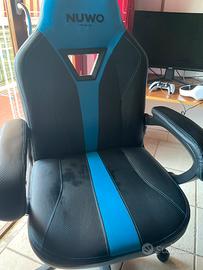 Sedia gaming nuova