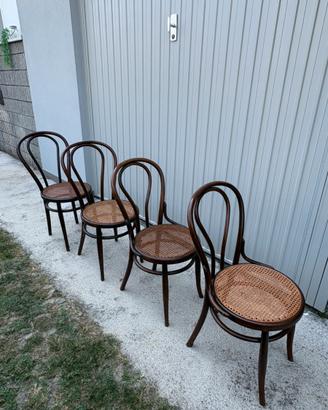 Quattro sedue stile Thonet
