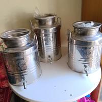 contenitore olio belvivere acciaio inox 18-10