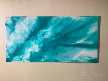 quadro effetto marmo