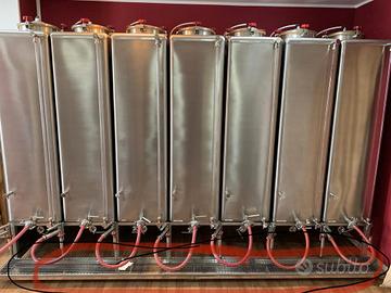 impianto cisterne per olio vino