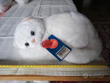 Splendidi peluche gatti bianchi Trudi