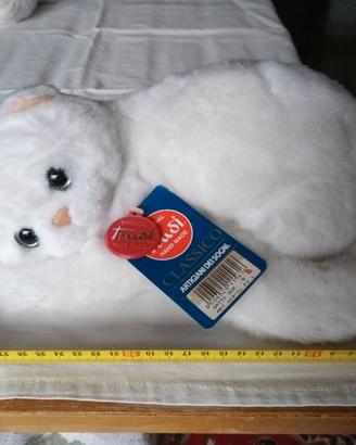 Splendidi peluche gatti bianchi Trudi