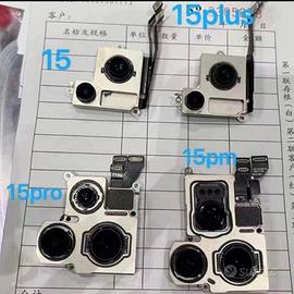 Ricambi originale usati per iphone15 fotocamera